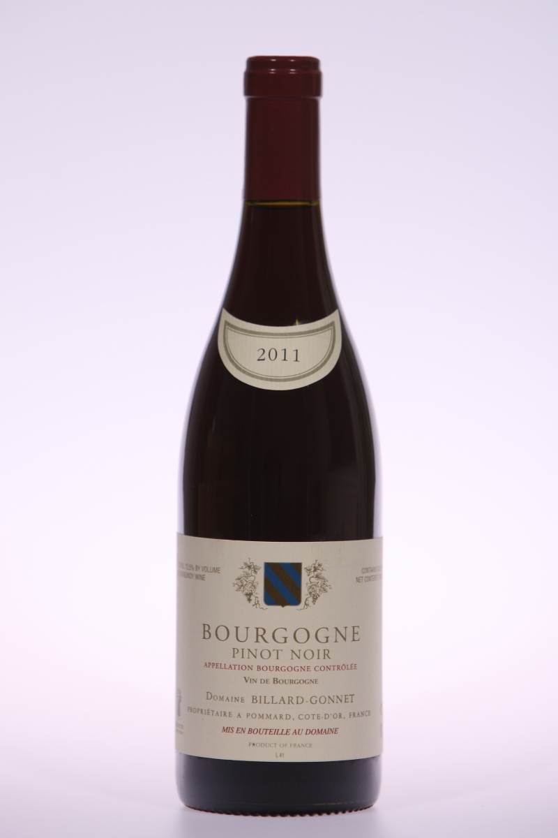 2011 Bourgogne Pinot Noir 2011 Bourgogne Pinot Noir