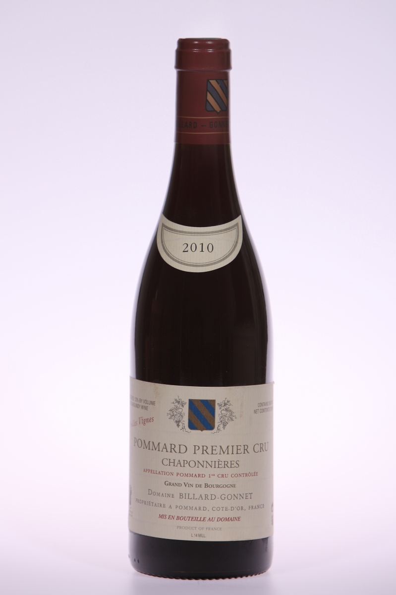 2010 Pommard 1er Cru 'Chaponnières' 2010 Pommard 1er Cru 'Chaponnières'