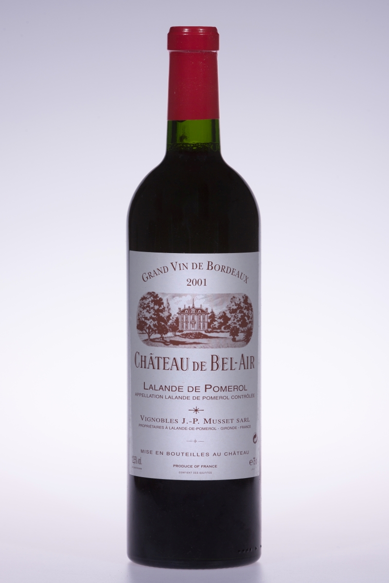 2001  Château de Bel-Air Lalande de Pomerol