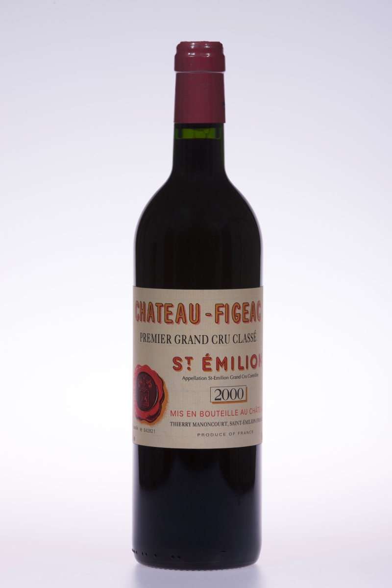2000 Château Figeac St. Émilion Premier Grand Cru Classé 2000 Château Figeac St. Émilion Premier Grand Cru Classé
