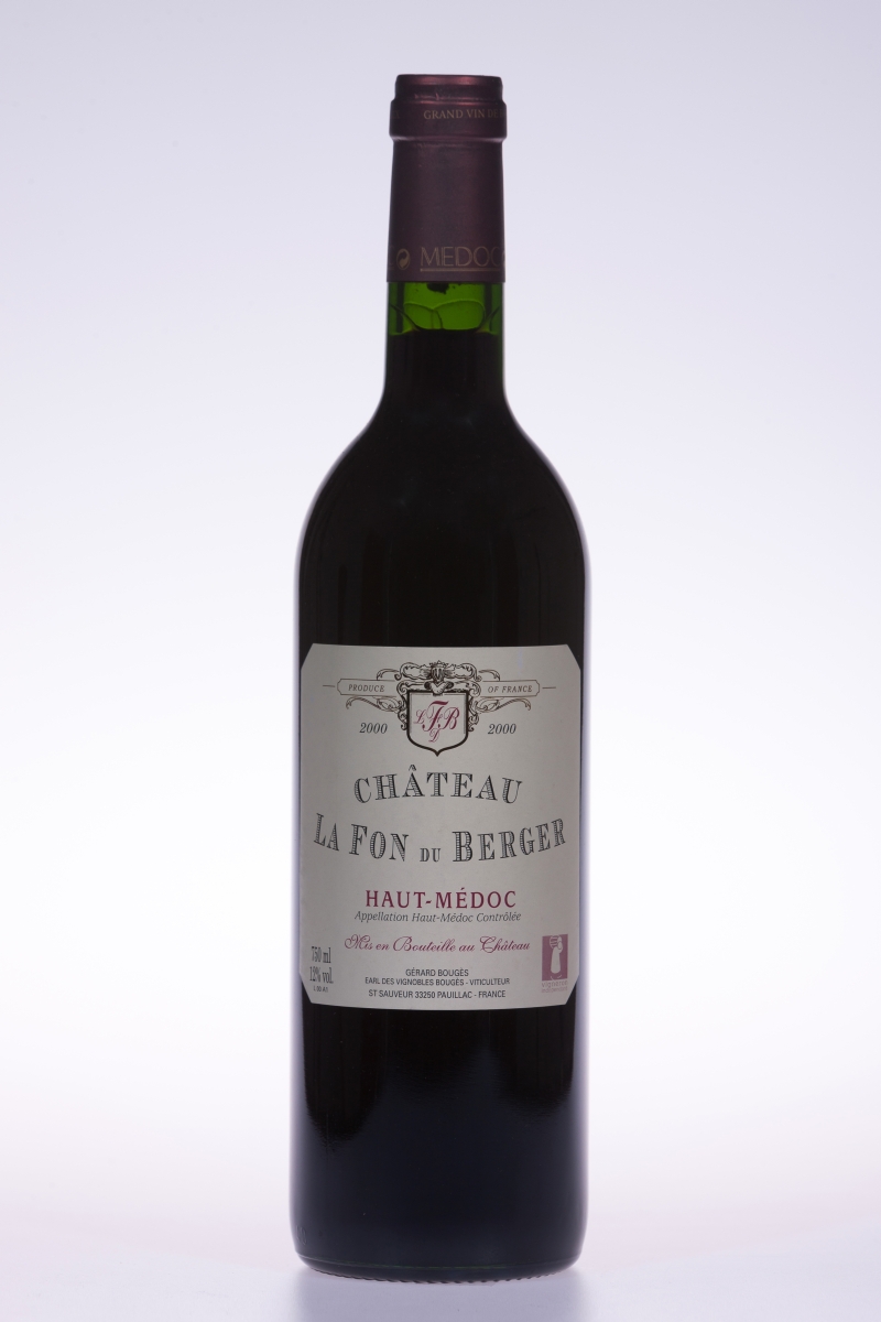 2000 Château La Fon du Berger Haut-Médoc Cru Bourgeois 2000 Château La Fon du Berger Haut-Médoc Cru Bourgeois